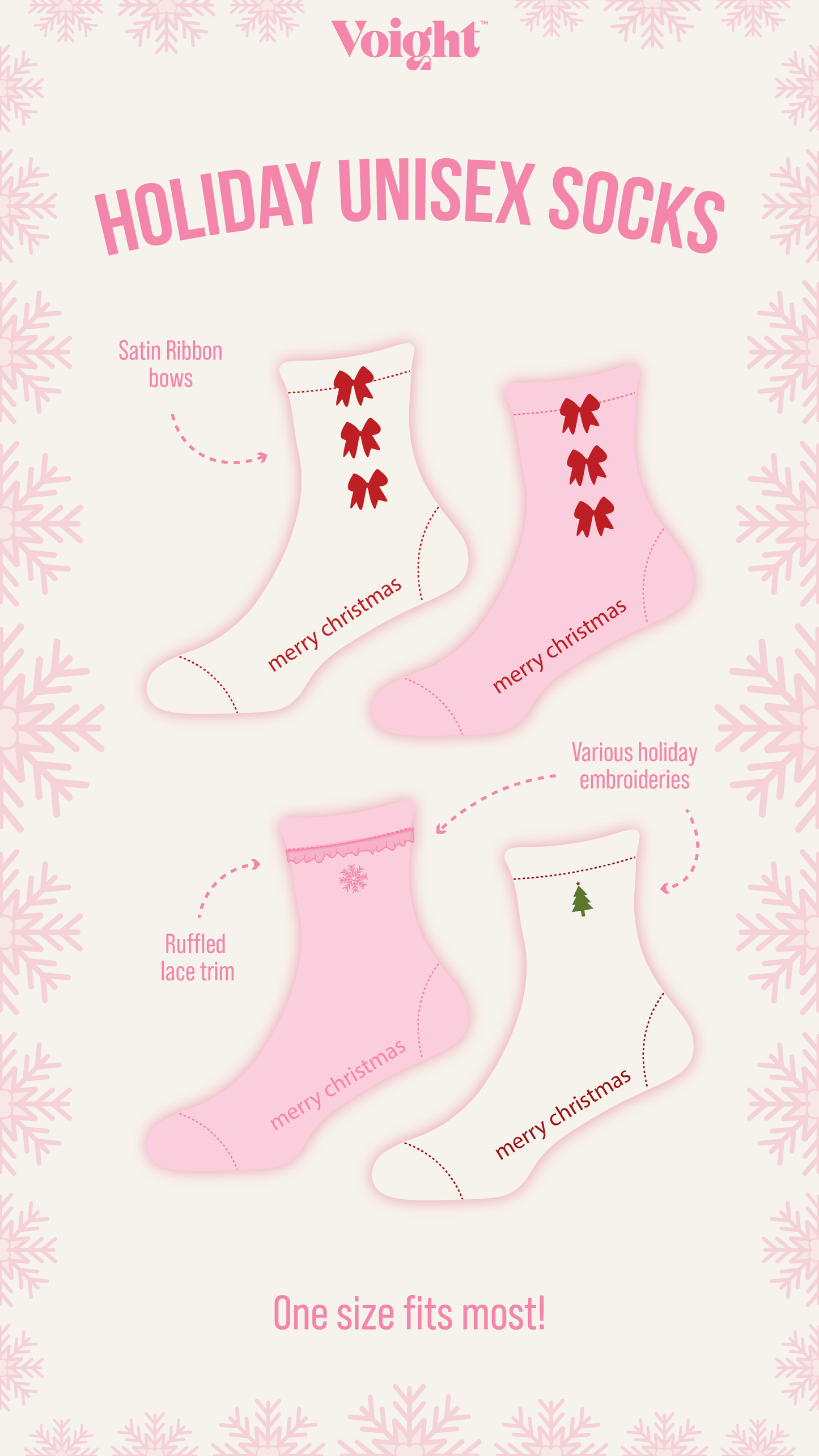 Snowflake Socks