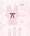 Be Mine Silk Robe In Pink