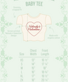 Nobody's Valentine Baby Tee in Cream