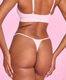 Cotton Thong 3 Pack in Pastels