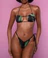 Ivy V-kini Bottom in Green