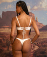 Perla V-kini Set in Cream