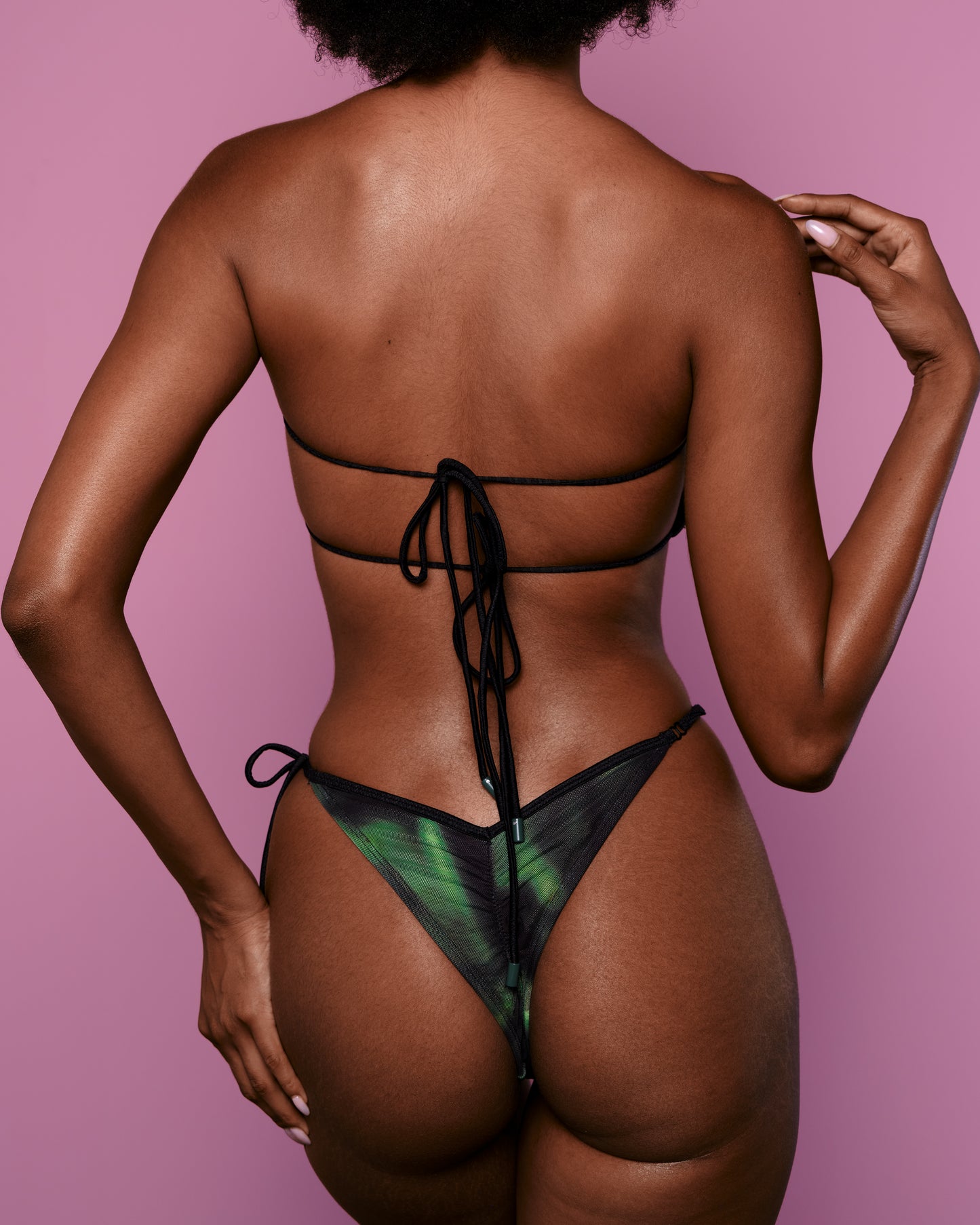 Ivy V-kini Bottom in Green