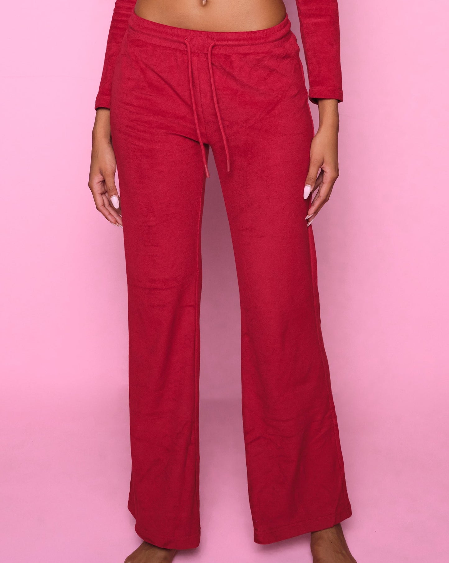 Santa Baby PJ Pant In Red