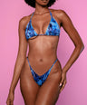 Kitana V-kini Top in Blue (Hardware)