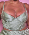 Ella Bustier in Sage