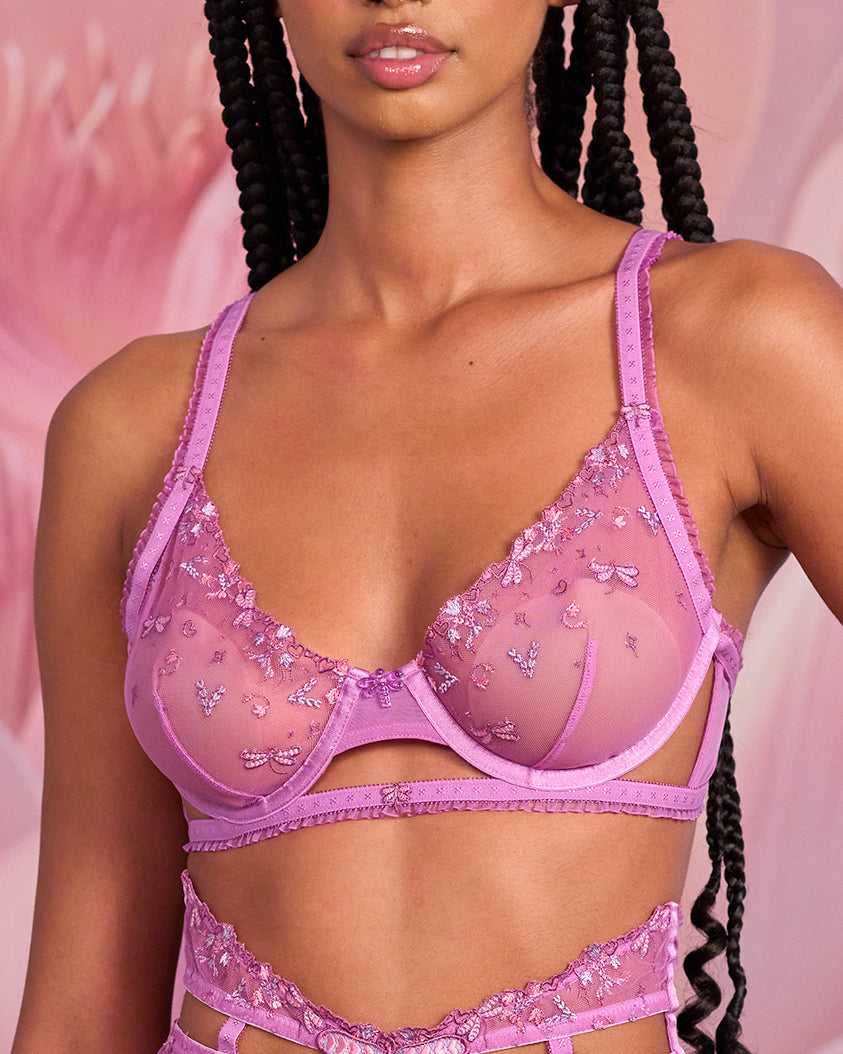 Bloom Bra in Magenta