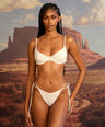 Perla V-kini Set in Cream