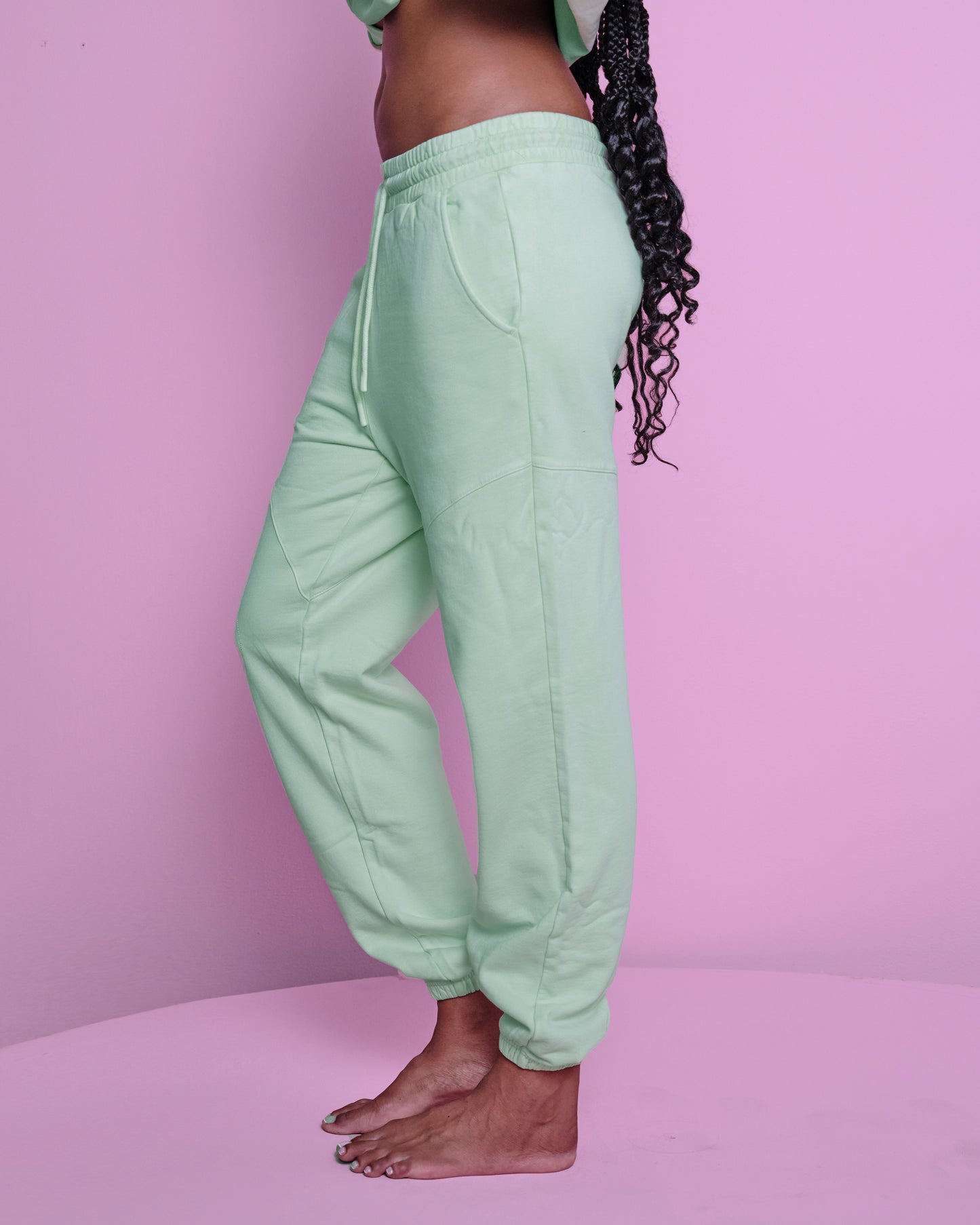 Butterfly Sweatpant in Mint