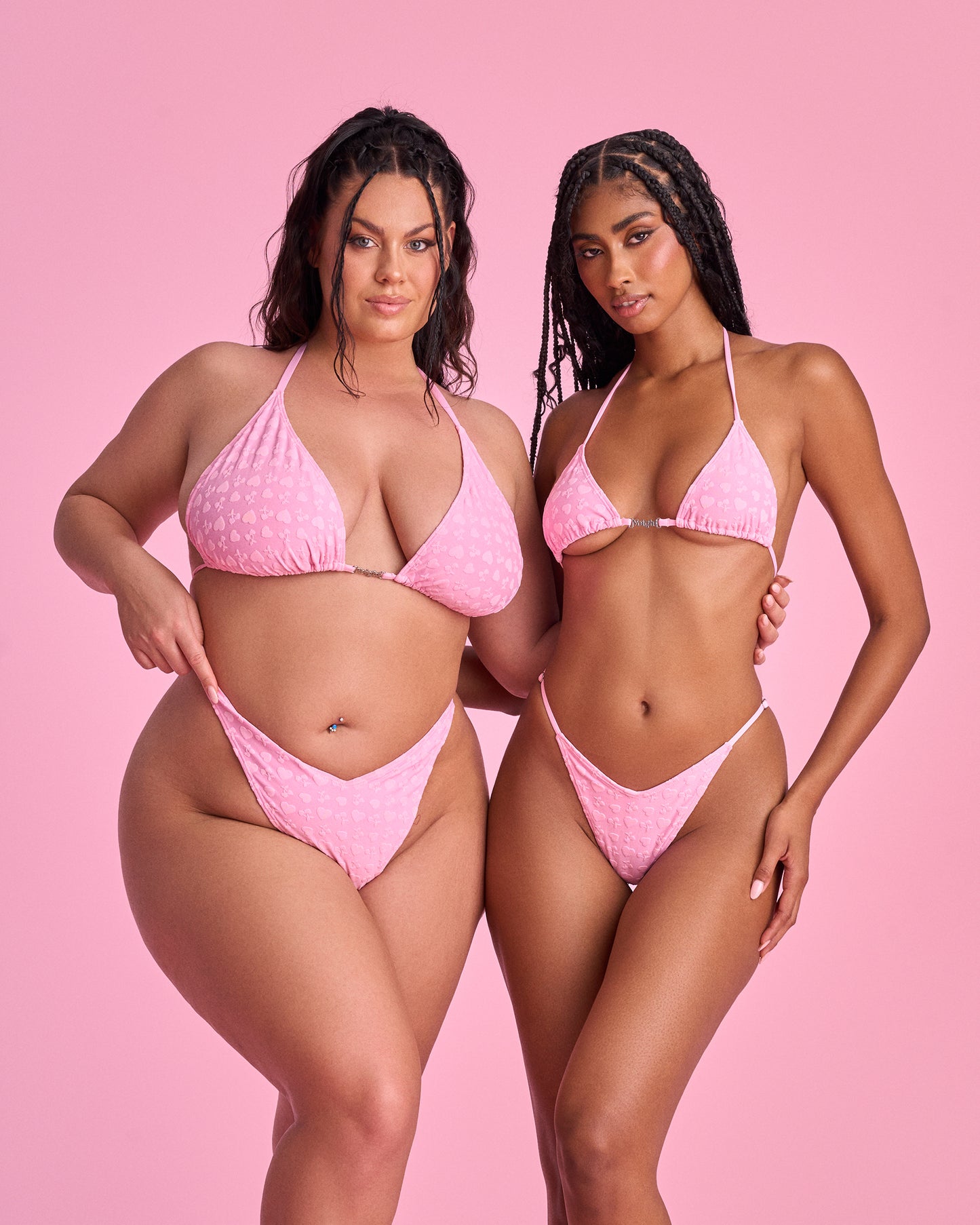 Cherrybomb V-kini in Pink