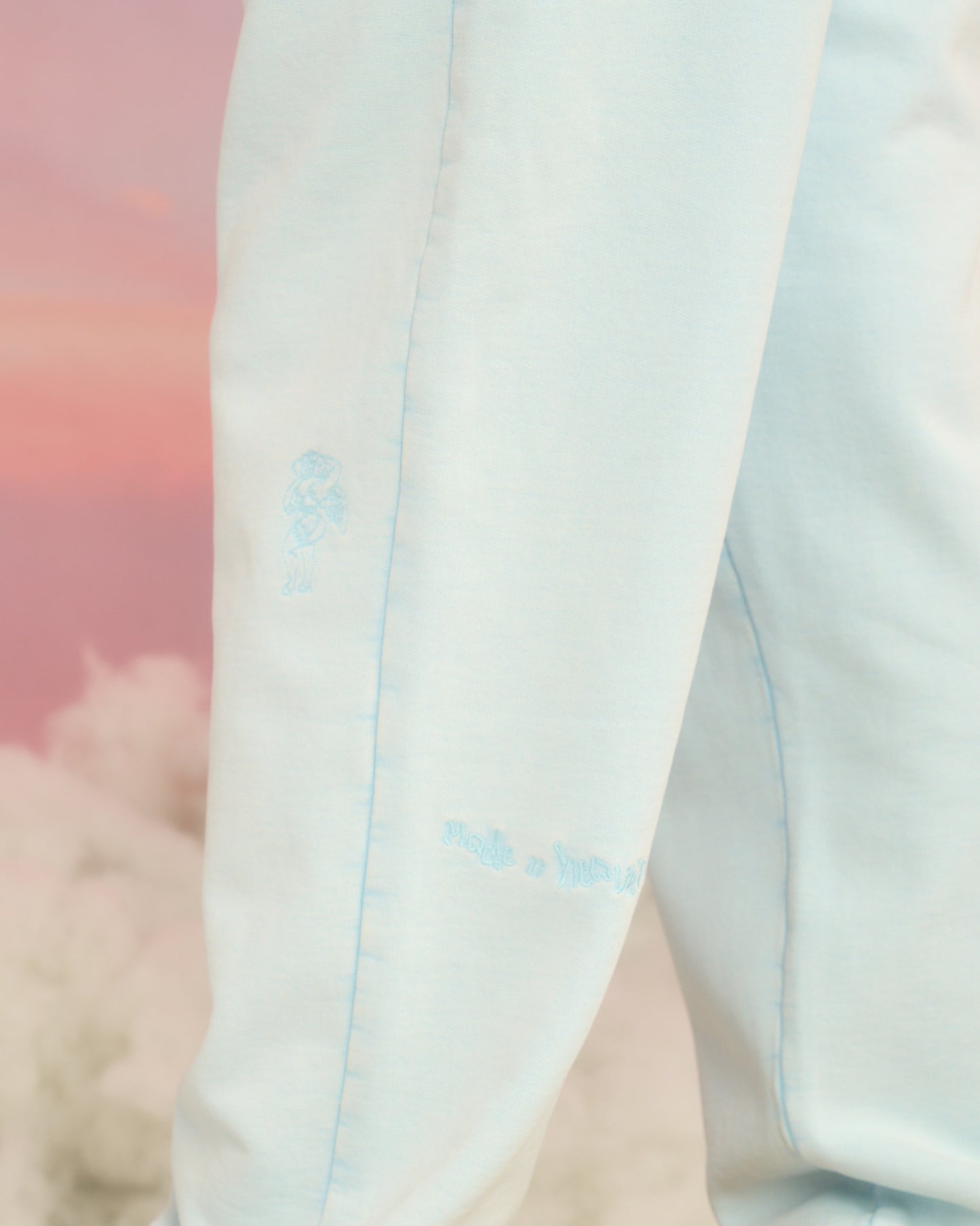 Made in Heaven Sweatpants in Sky