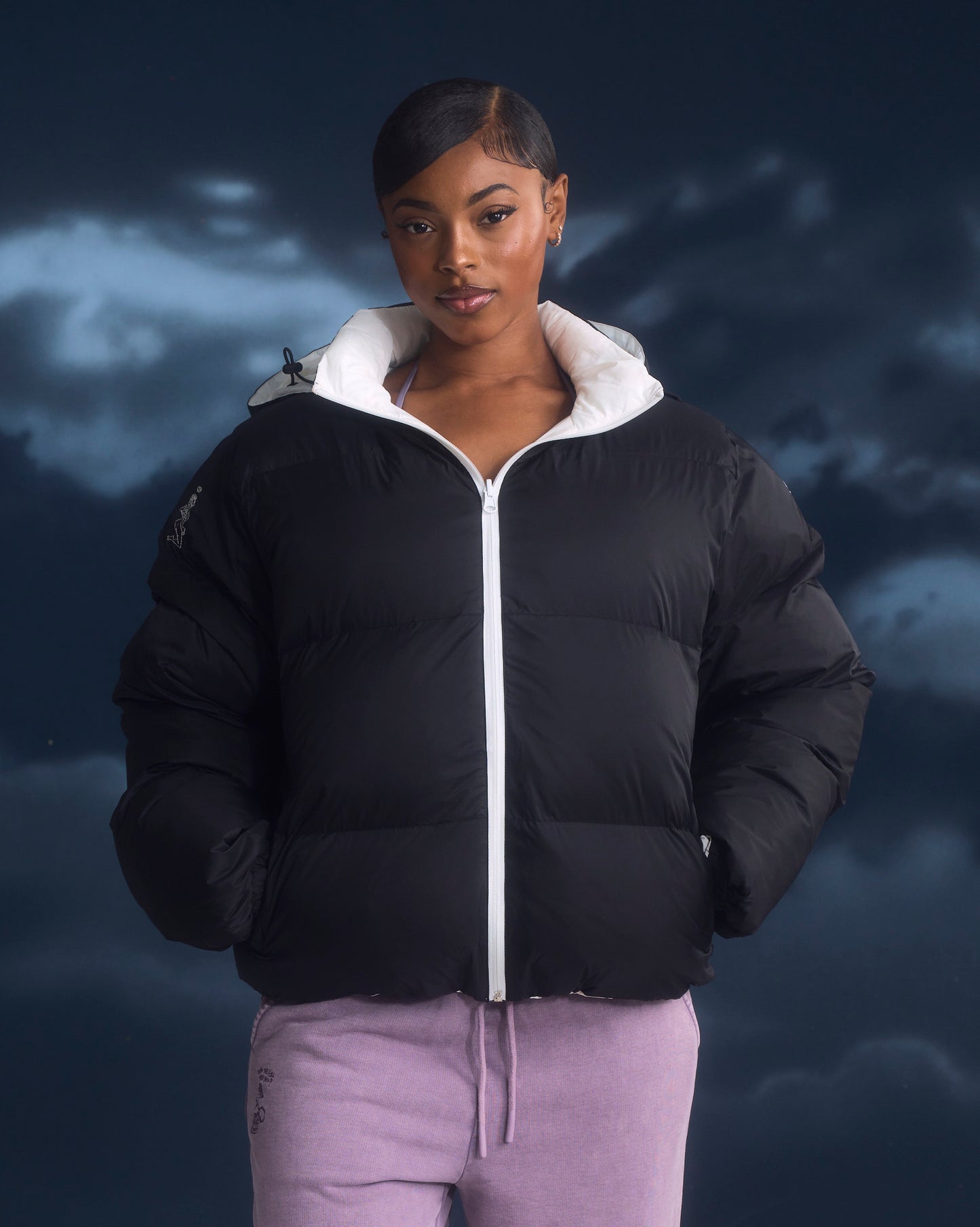 Reversible Unisex Puffer Jacket