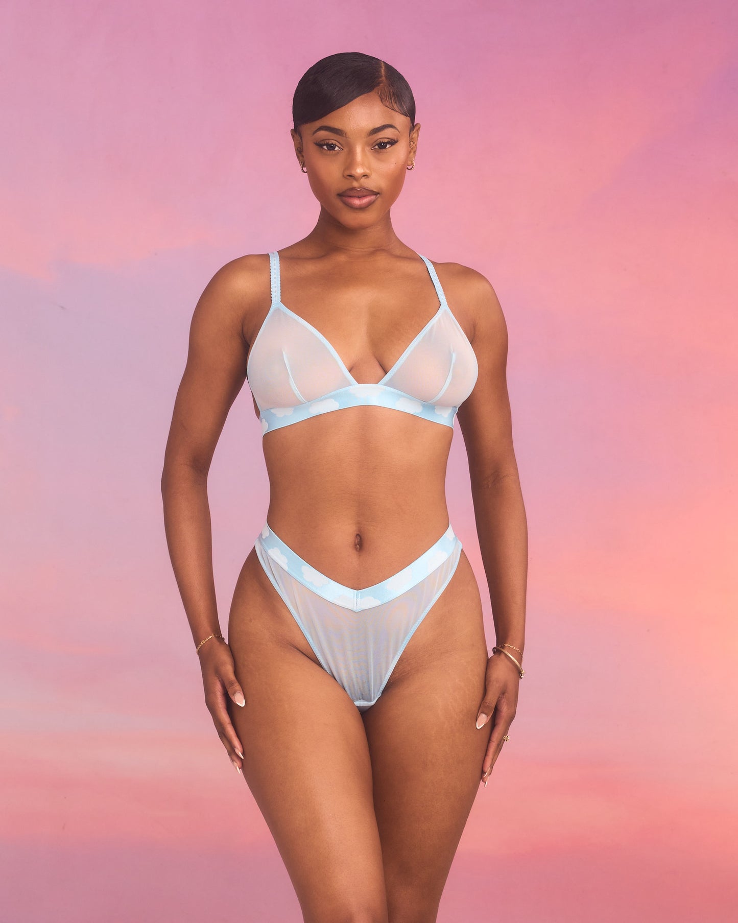 Utopia Bralette in Sky