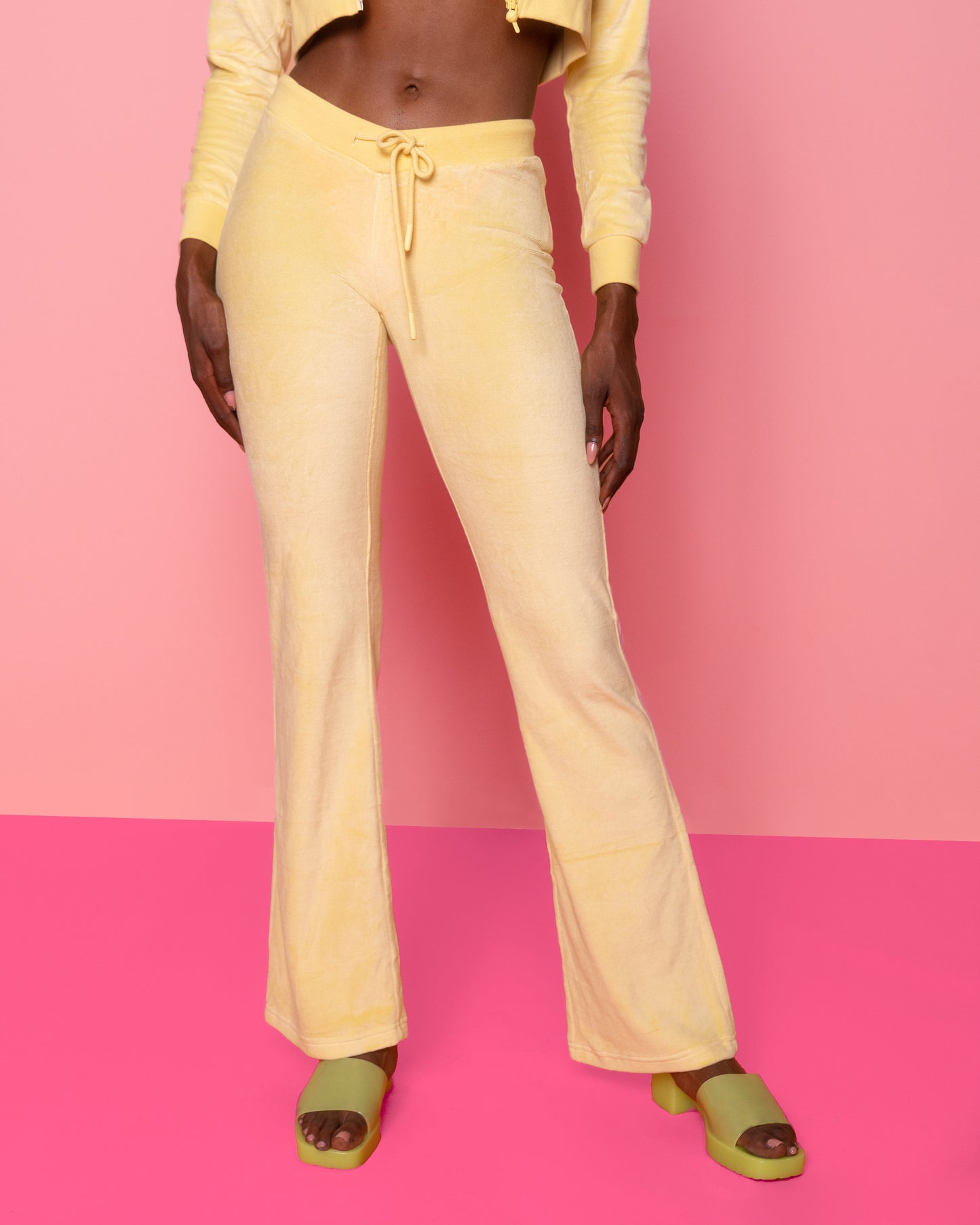 BonBon Flare Pant in Yellow